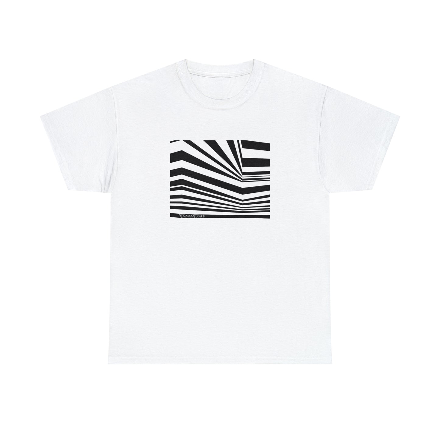 Abstract lines artwork Unisex Heavy Cotton Tee, science fiction, vintage sci-fi t-shirt, space odyssey adventure shirt