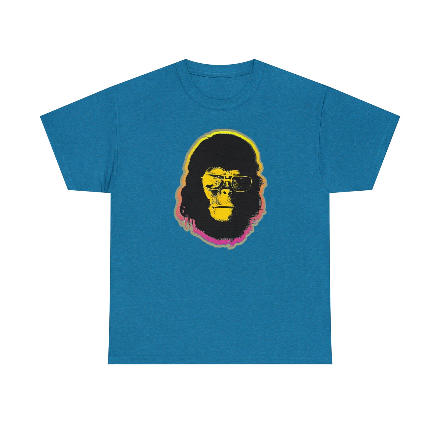 Ape Planet Unisex Heavy Cotton Tee, Cornelius Escapes, cool vintage sci-fi movie t-shirt