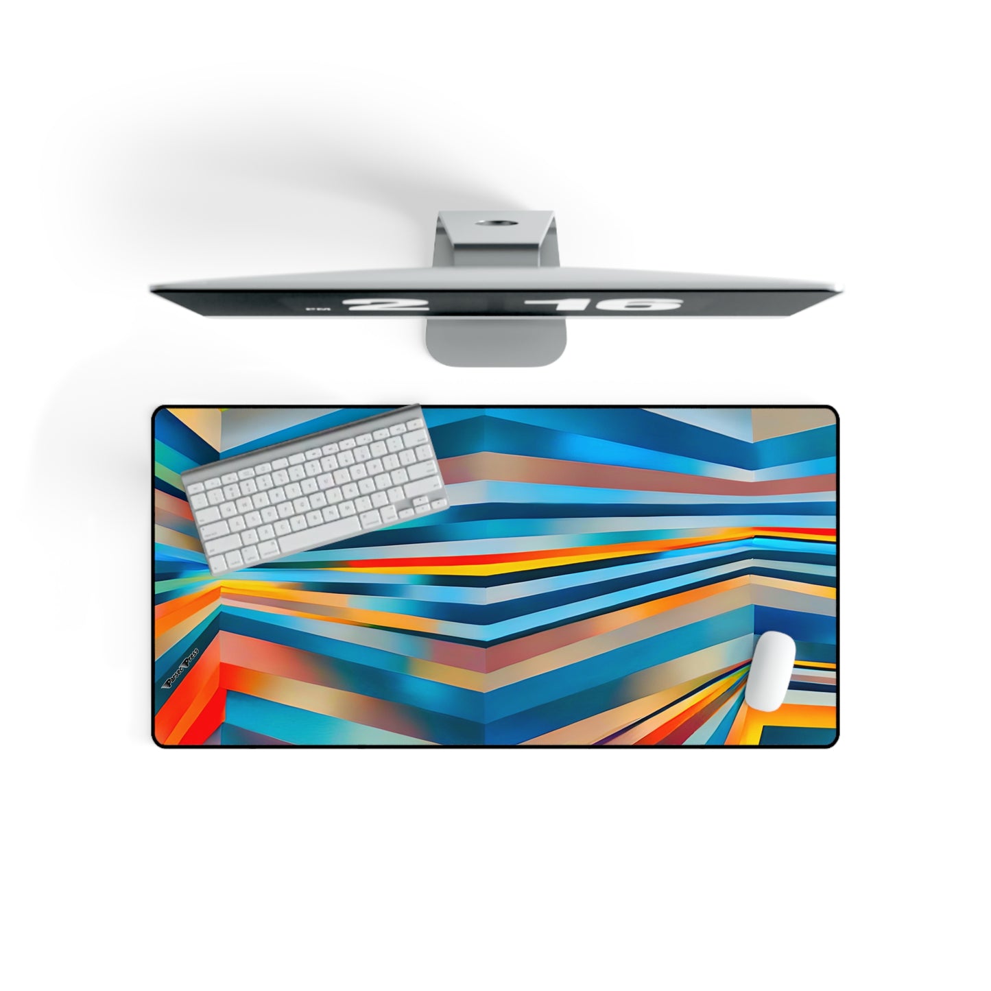 Desk Mat Abstract Cyber Art Large computer mouse pad