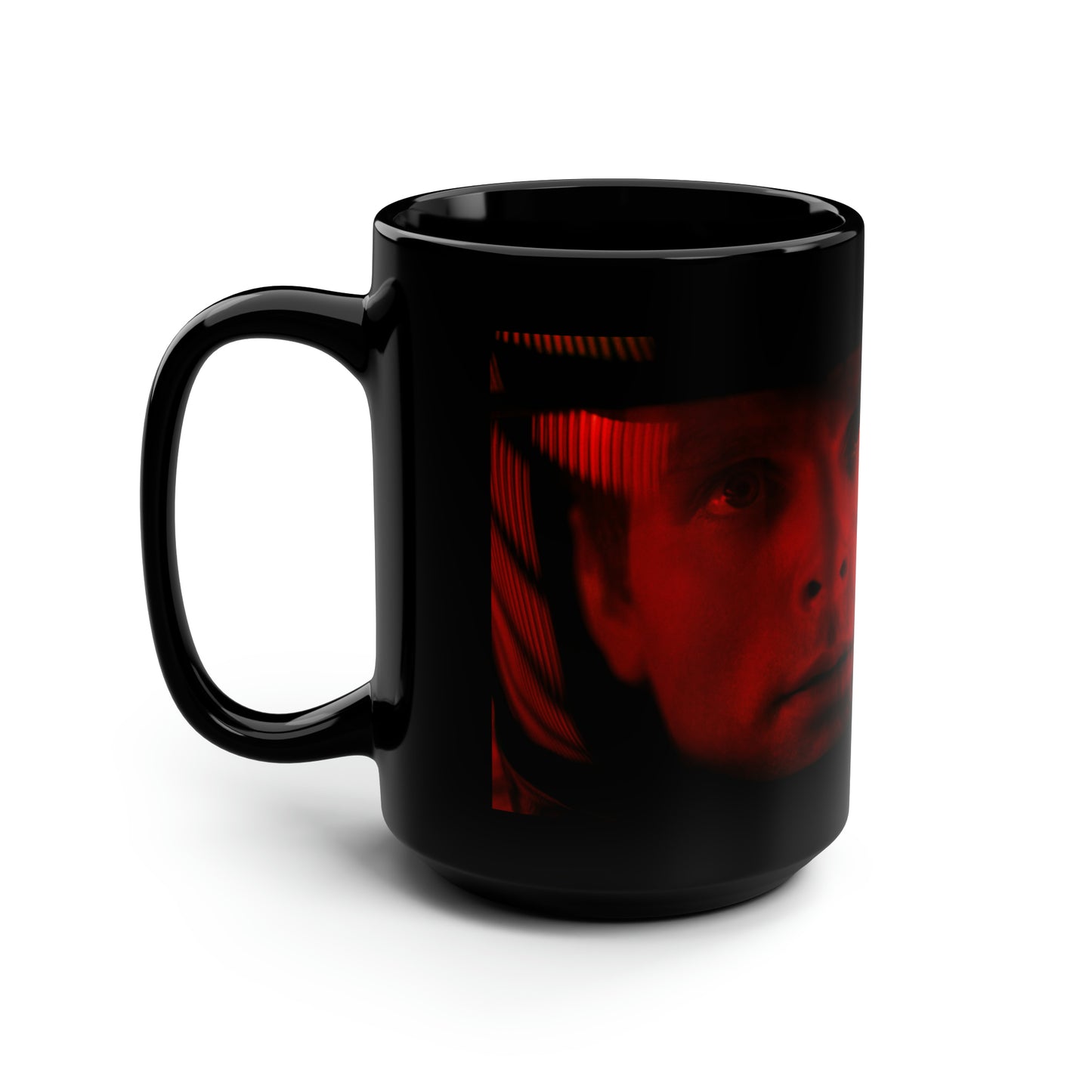 2001 space odyssey Fan Art Black 15oz Large Coffee cup