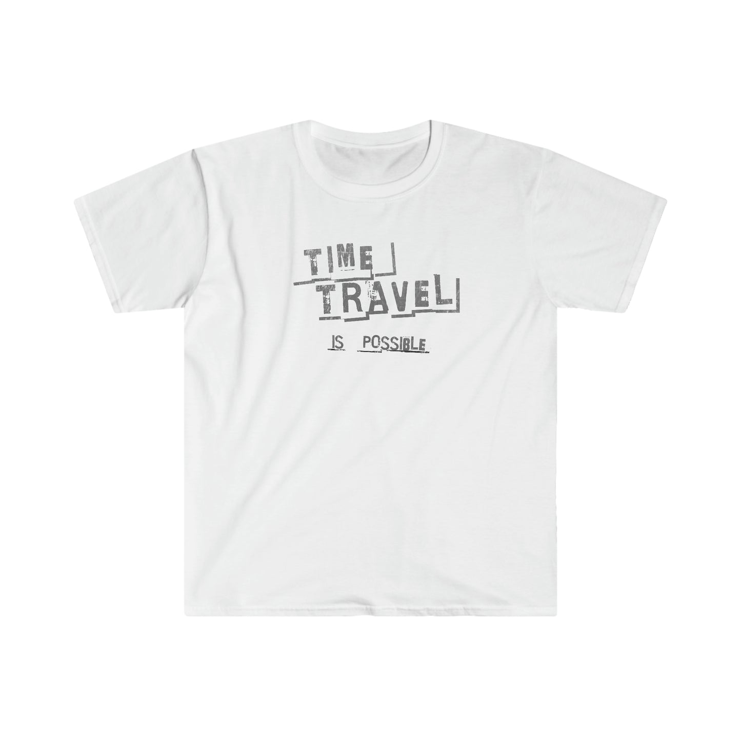 Time Travel is Possible Unisex Softstyle T-Shirt