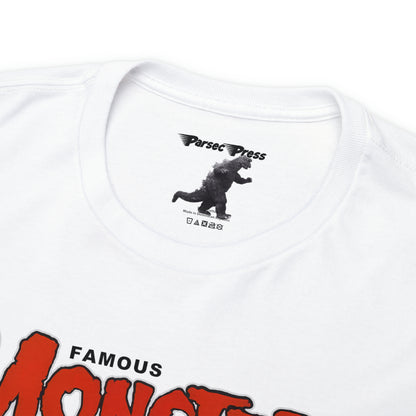 Famous Monsters of Filmland, Godzilla fan art shirt