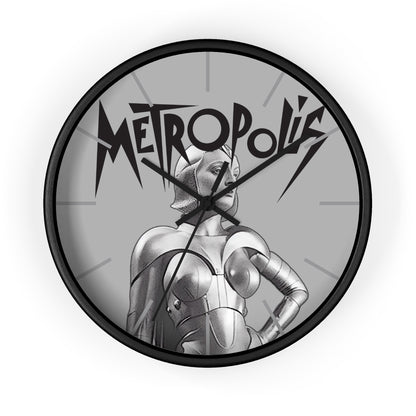 Metropolis Wall Clock Metropolis science-fiction machine Robot film of 1927, Classic sci-fi, Fritz Lang