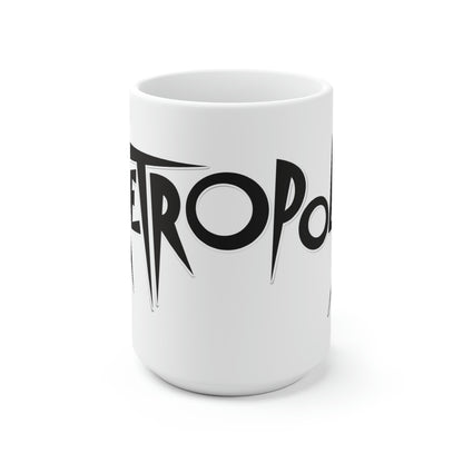 Metropolis mug science fiction machine Robot film of 1927, Classic sci-fi Ceramic Mug 15oz