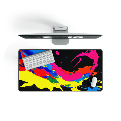 Mouse pad Abstract Art style AI artwork, LARGE computer mouse pad, Gaming Computer Desk Mat, fine art, abstract expressionism