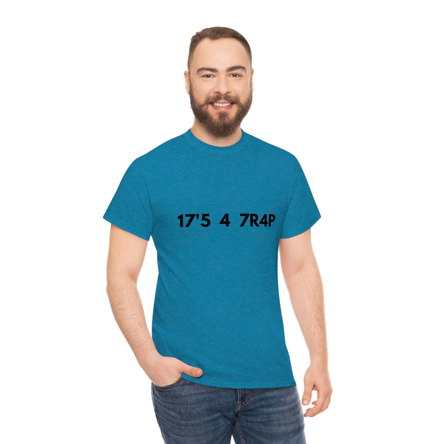 It's a trap t-shirt - 17'5 4 7R4P - Funny cartoon spoof shirt -  Unisex Heavy Cotton Tee