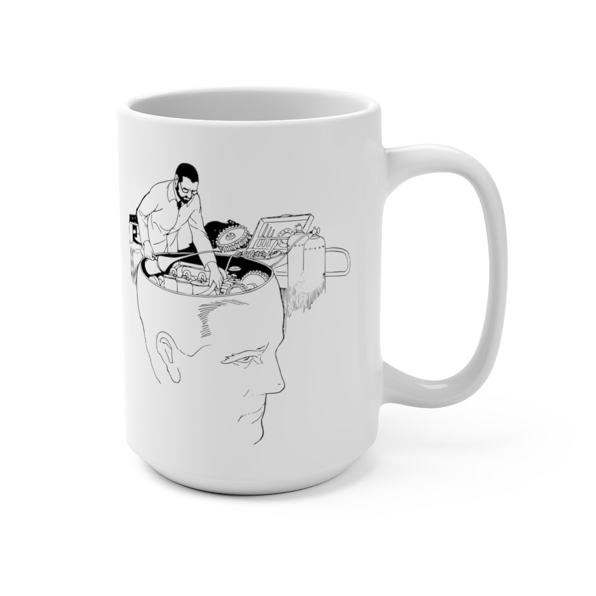 Brain Mechanic deep work Coffee Mug 15oz