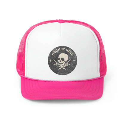 Rock n Roll Skull n Bones Classic unisex hat - Trucker Cap