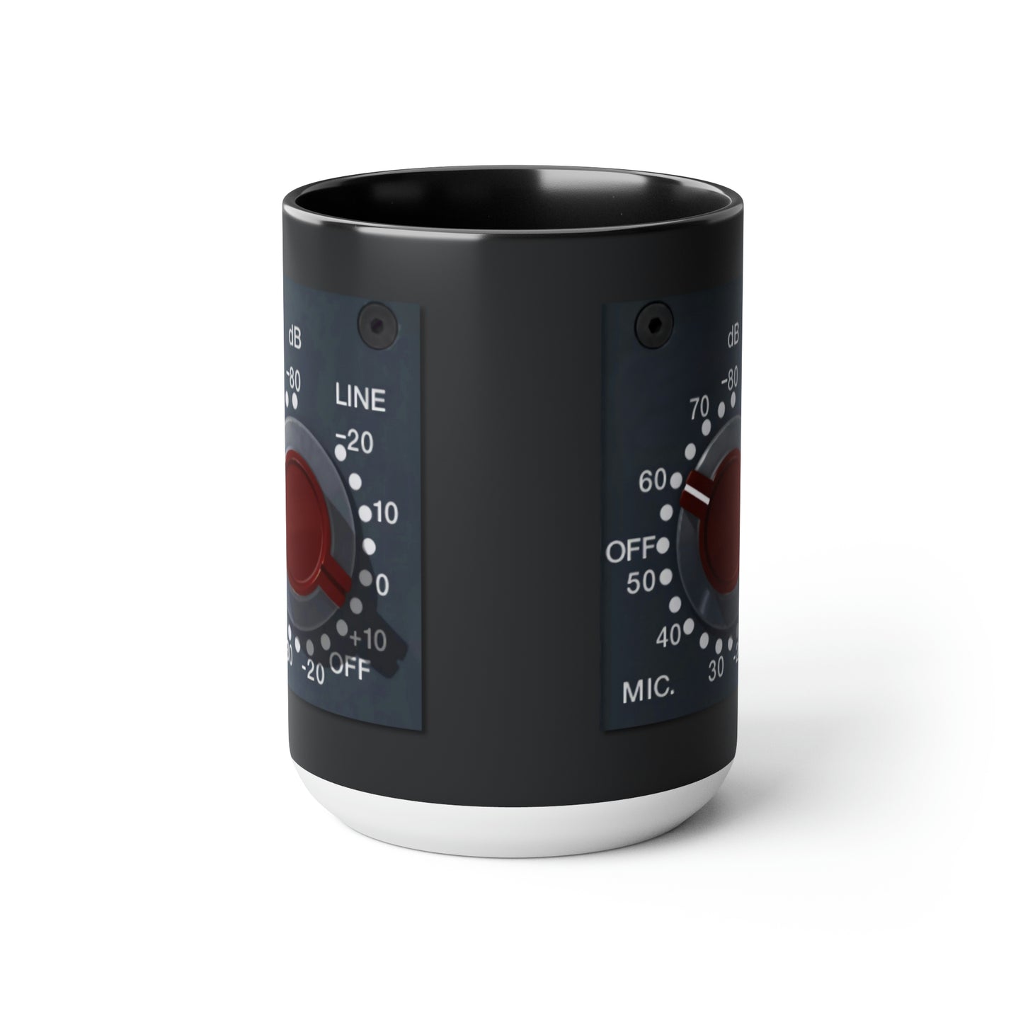 Recording Studio Audio Engineer NEVE Mic Pre British Sound LARGE Two-Tone Coffee Mug 15oz