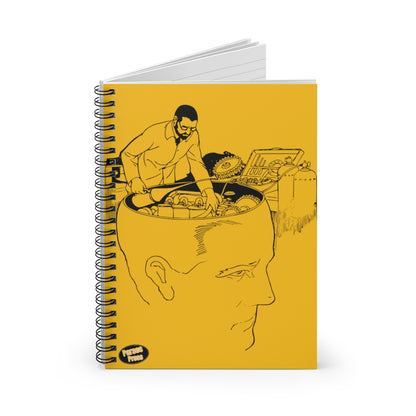 Brain Mechanic deep work Spiral Notebook - Ruled Line