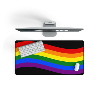 PRIDE Computer Mouse Pad Desk Mat, LBGTQ Proud Rainbow Colors