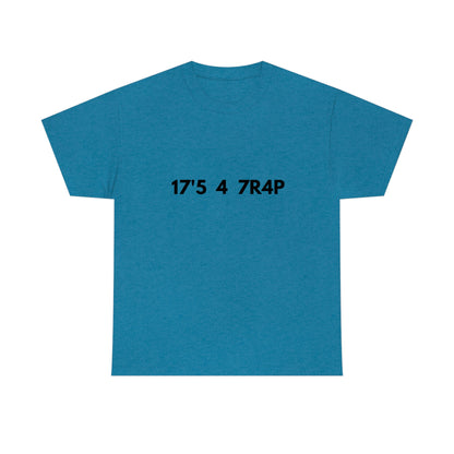 It's a trap t-shirt - 17'5 4 7R4P - Funny cartoon spoof shirt -  Unisex Heavy Cotton Tee