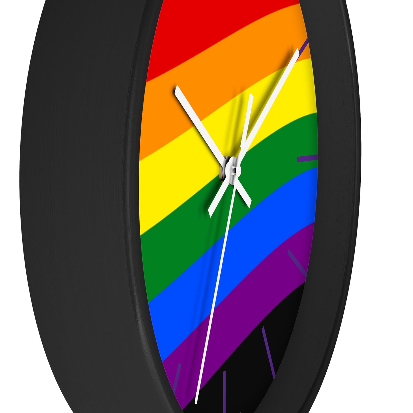 PRIDE Wall Clock LGBTQ Pride Month, Celebrate Equality, Keep time, Pride timepiece