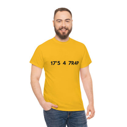 It's a trap t-shirt - 17'5 4 7R4P - Funny cartoon spoof shirt -  Unisex Heavy Cotton Tee