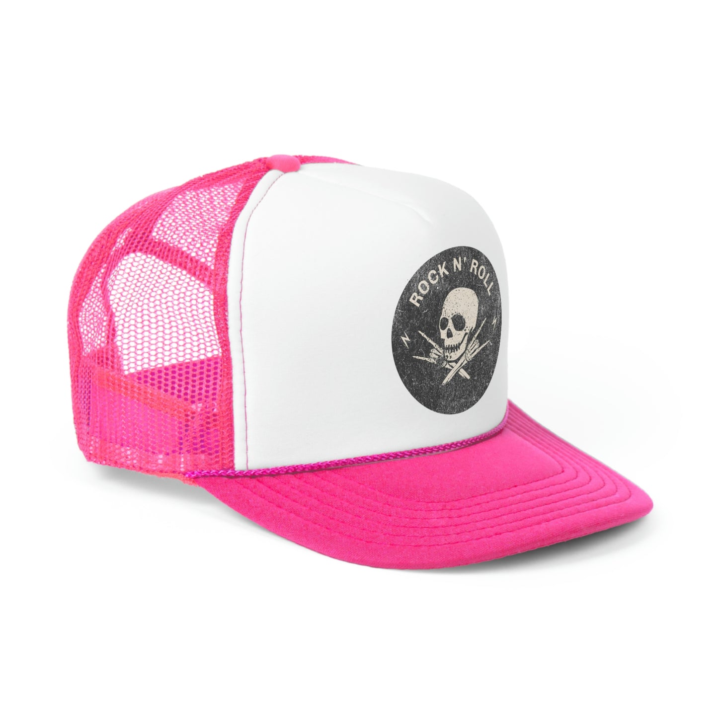 Rock n Roll Skull n Bones Classic unisex hat - Trucker Cap